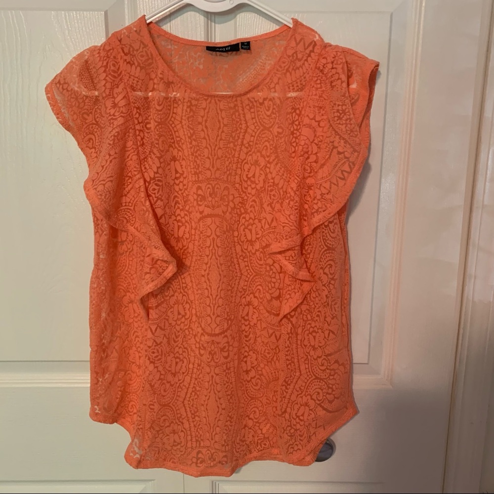 Apt 9 coral top